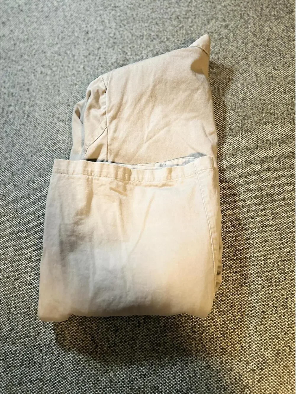 Men's Large Eddie Bauer Tan 100% Cotton Button Up‎ Jacket L